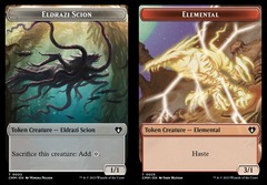 Eldrazi Scion (0002) // Elemental (0025) Double-Sided Token